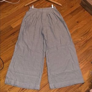 Club Monaco High Waisted Cropped Pants